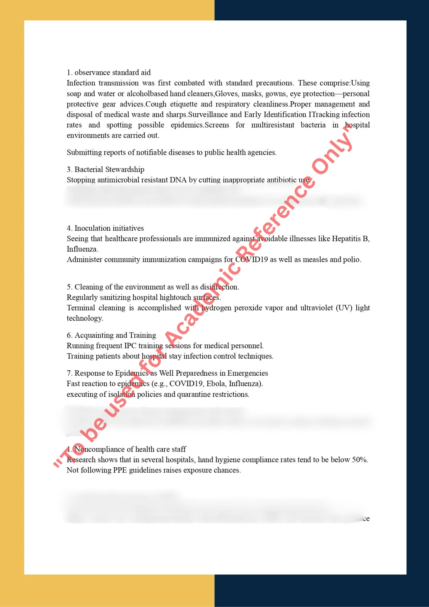 Assignment Sample On PUBH 560 – Epidemiology and Infectious Disease Control 1